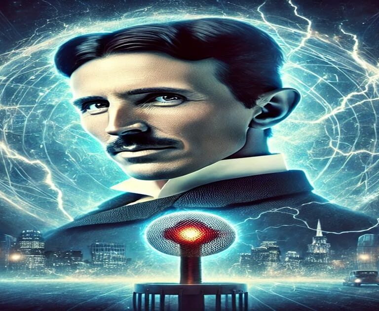 Nikola Tesla Portrait