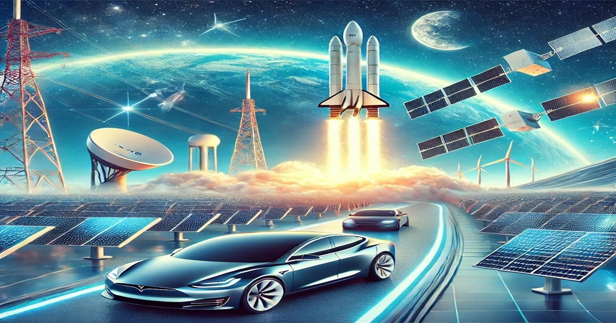 Elon Musk a business and tech genius,