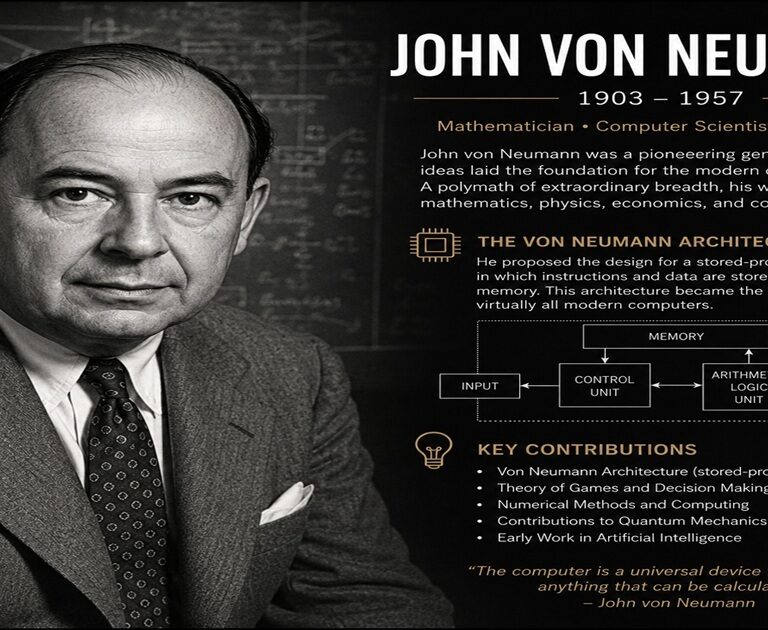 John Von Neumann Father of the Computer Age.