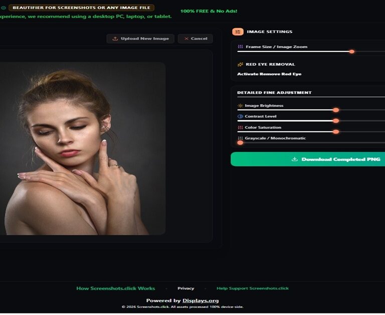 Screenshots.click Free Online Image Editor